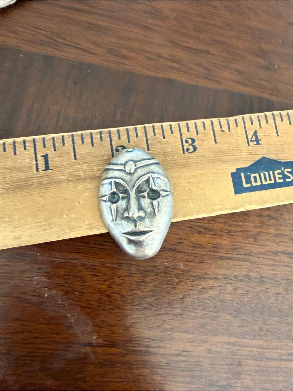 Vintage Mask Brooch